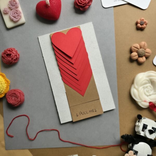 “You Have My Heart” Waterfall Card