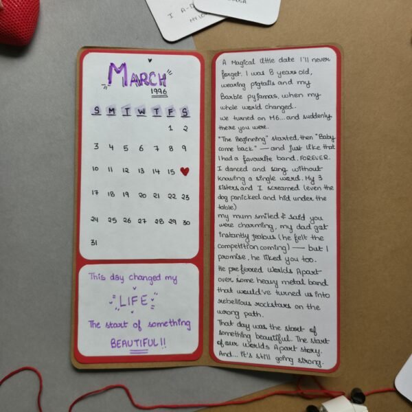 💌 Memory Letter Card