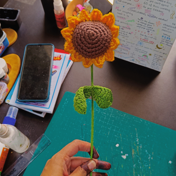 🌻 Handmade Crochet Sunflower