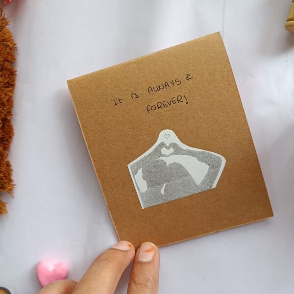 💕 Love Letter with Photo Pocket Card