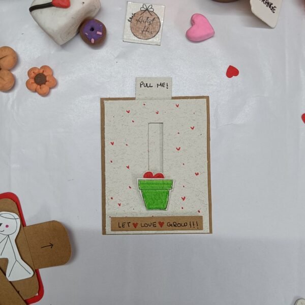 🌿 “Let Love Grow” Pull Card