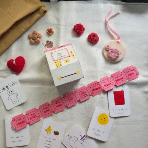 💖 Love Coupon Vending Machine Box – with 10 tickets